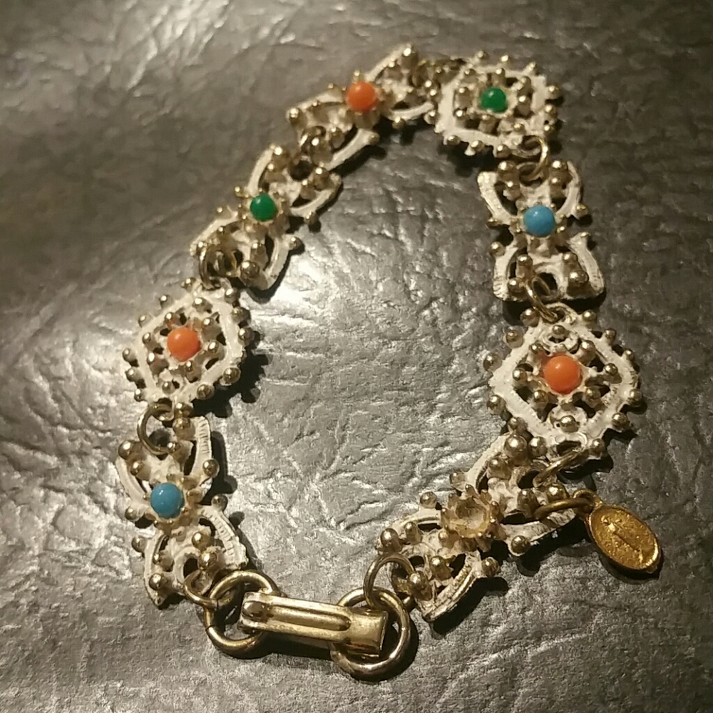 Vintage Enamel Bracelet